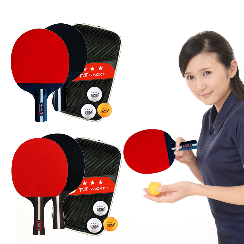Table Tennis Net Set - Table Tennis Racket 2 Rackets &