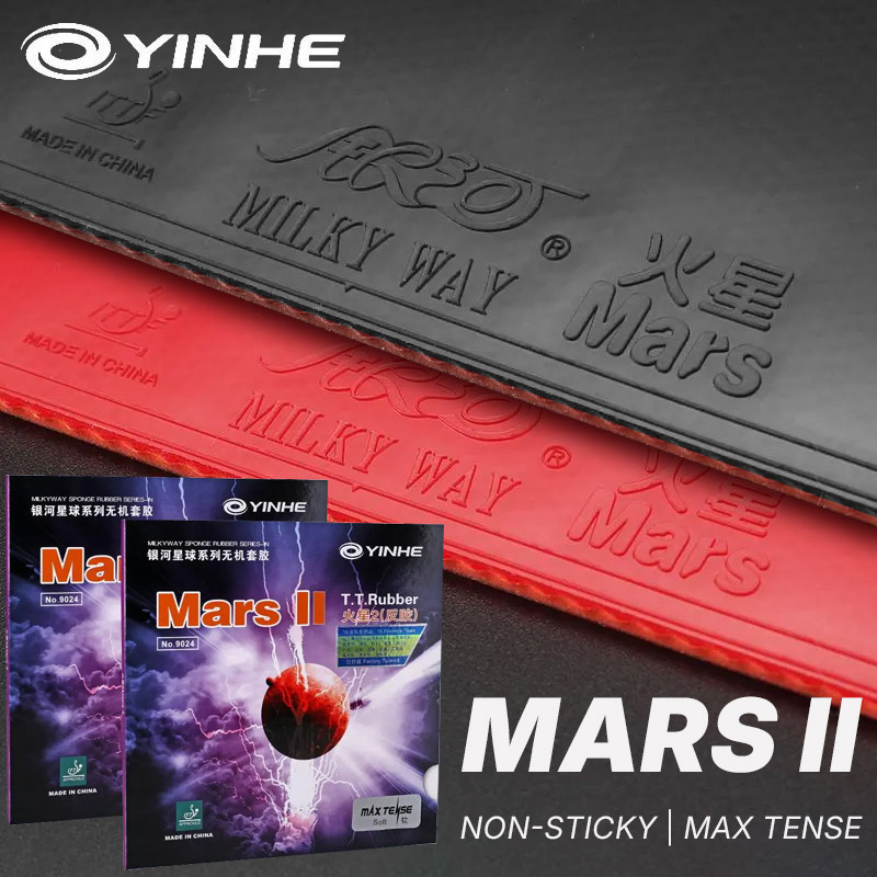 Table Tennis Backhand - YINHE MARS 2 Table Tennis Rubber
