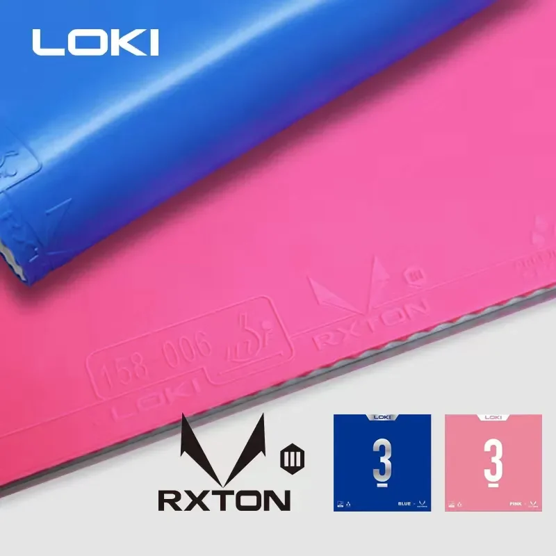 Table Tennis For Sale - Original LOKI RXTON 3 Blue Pink
