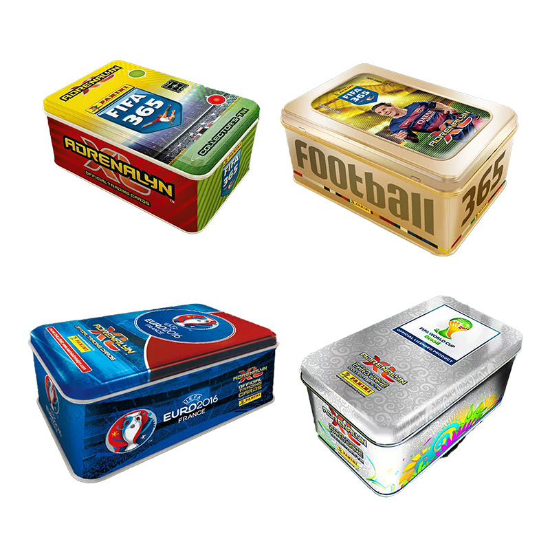 Table Tennis European Championship - Genuine PANINI Official Tin Box Soccer