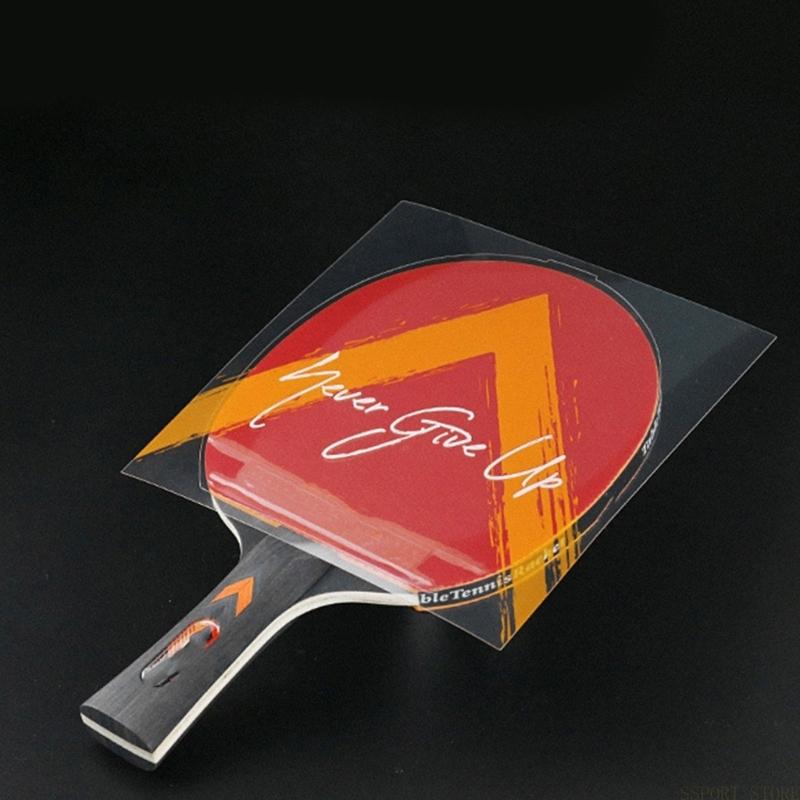 Table Tennis Is Played With A - U2JB 2pcs Transparent PVC Film for