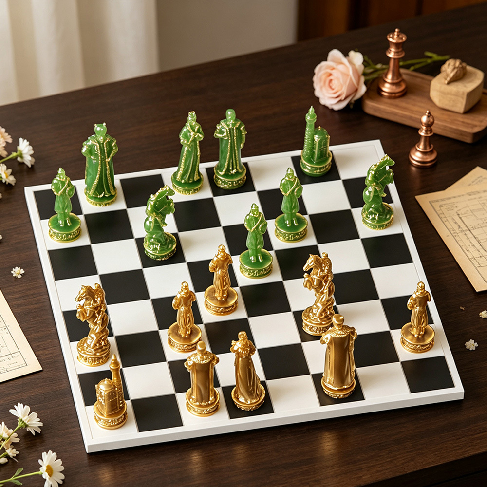 3D Vintage European Chess Sili - Table Tennis European Championship recension och pris