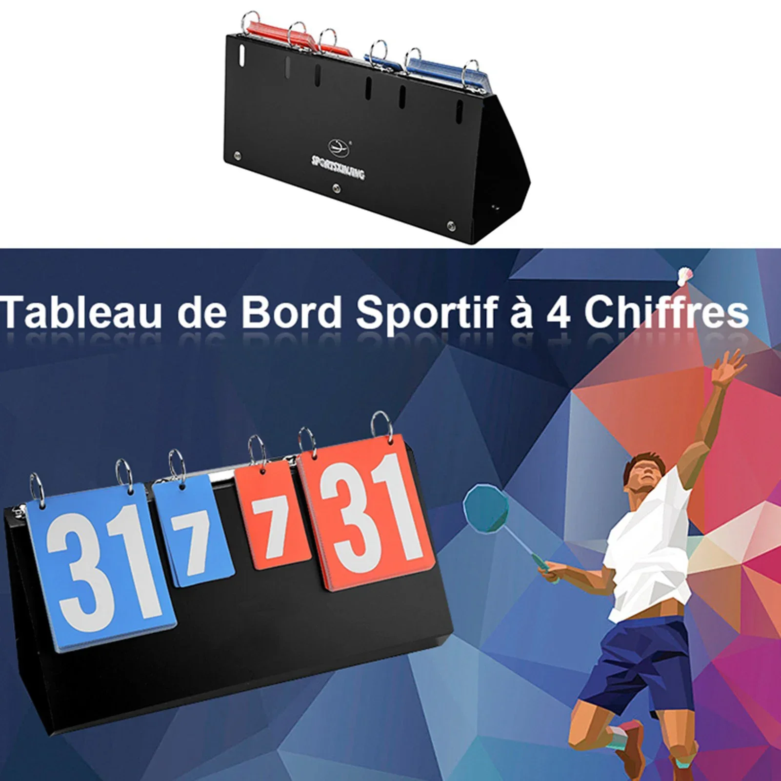 4 Digit Sports Competition Sco - Table Tennis Scoreboard recension och pris