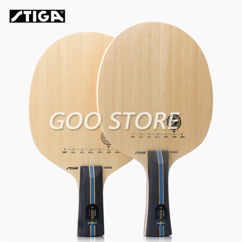 STIGA Table Tennis Blade S3000 - Table Tennis Is Played With A recension och pris