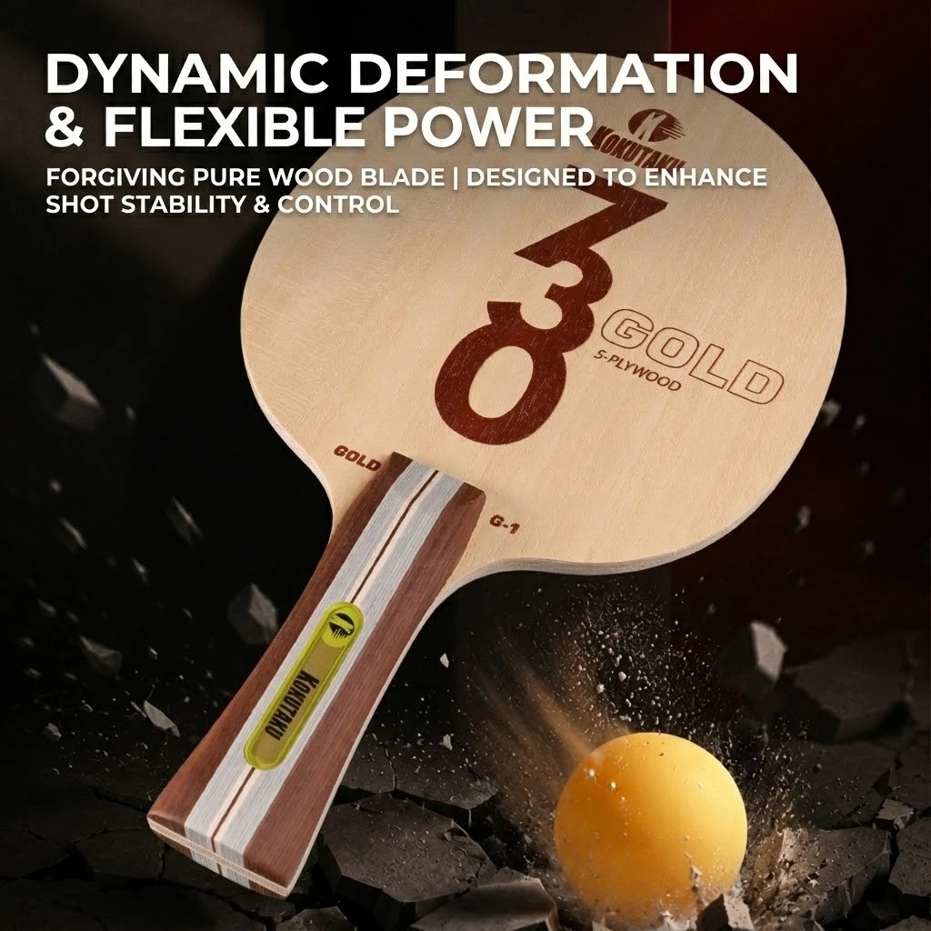 Kokutaku Table Tennis Blade FL - Table Tennis For Sale recension och pris