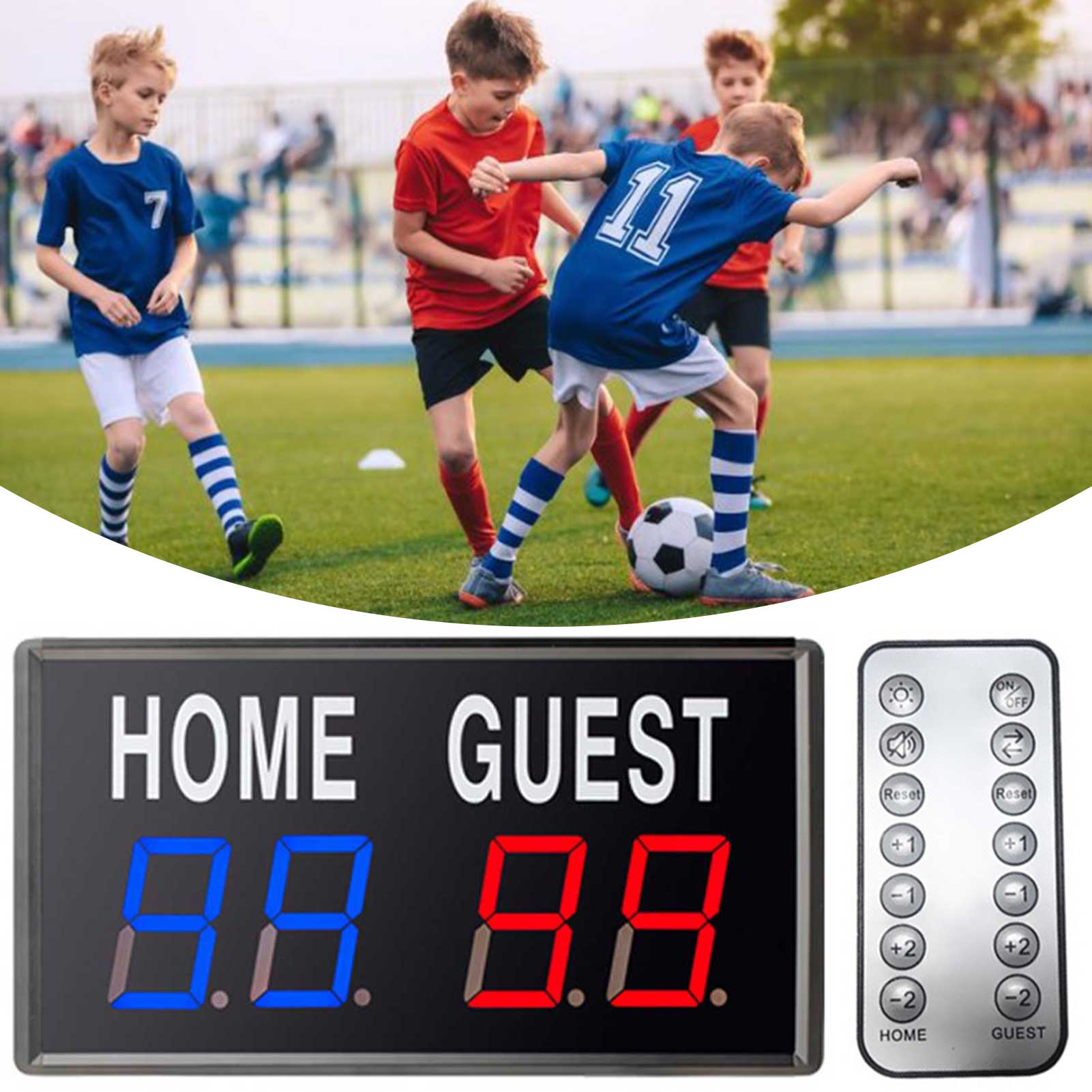 4-Digit LED Electronic Score K - Table Tennis Scoreboard recension och pris