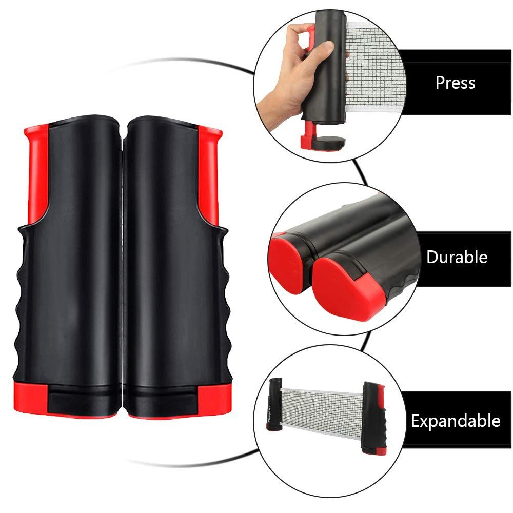 Retractable Net Ping Pong Net  - Table Tennis Net Set recension och pris