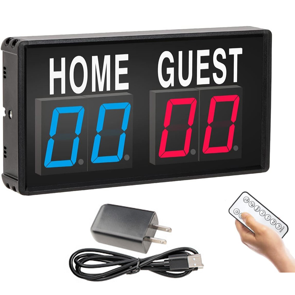 Portable 4 Digit LED Scoreboar - Table Tennis Scoreboard recension och pris