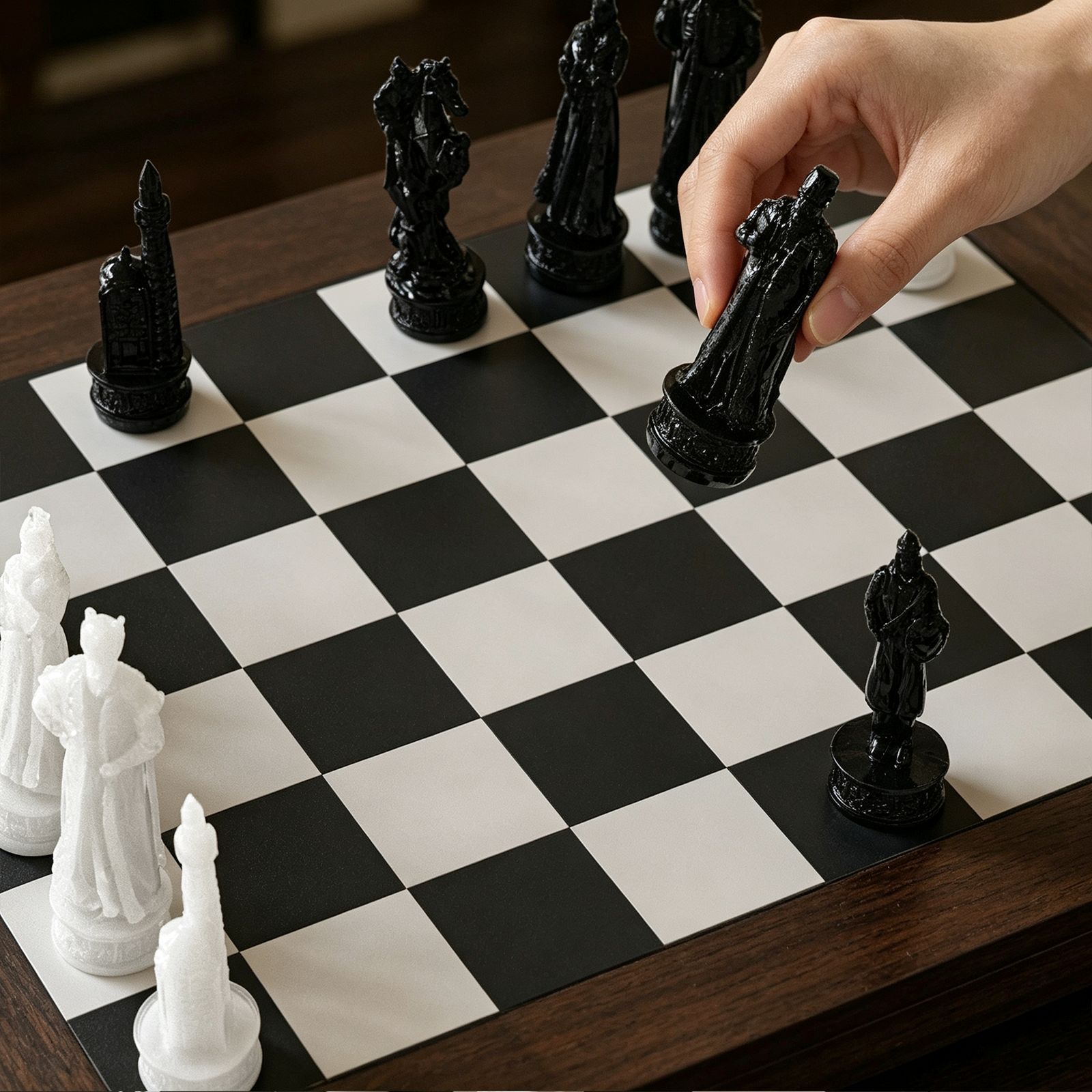 3D Vintage European Chess Piec - Table Tennis European Championship recension och pris