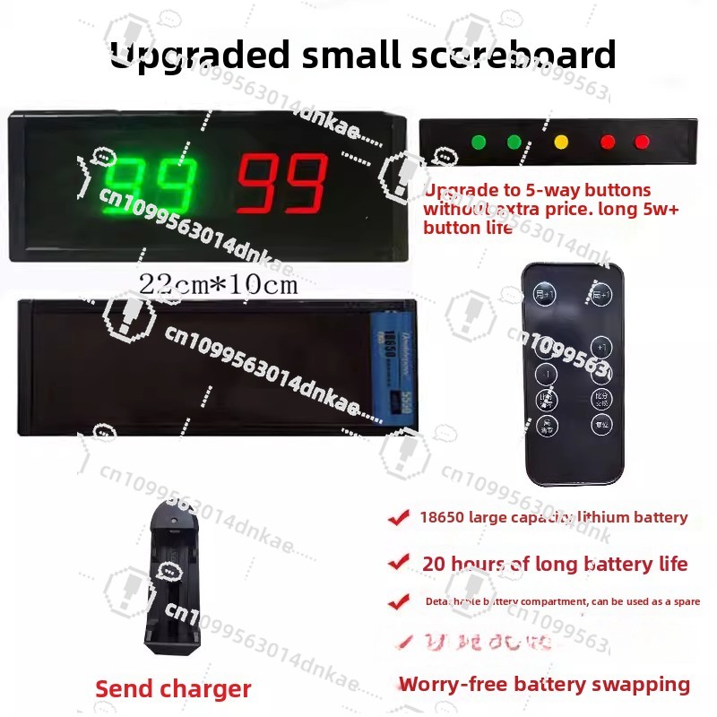 Basketball Game Electronic Sco - Table Tennis Scoreboard recension och pris
