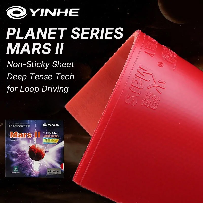 YINHE MARS 2 Table Tennis Rubb - Table Tennis Backhand recension och pris