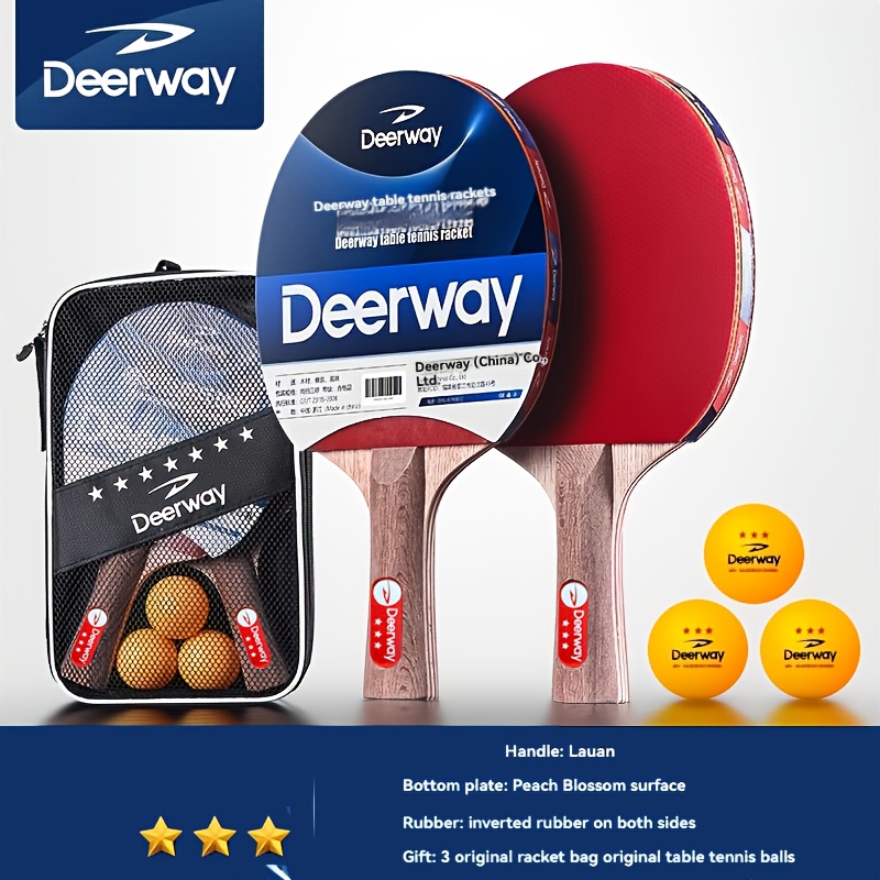 Deerway Table Tennis Racket Se - Table Tennis Net Set recension och pris