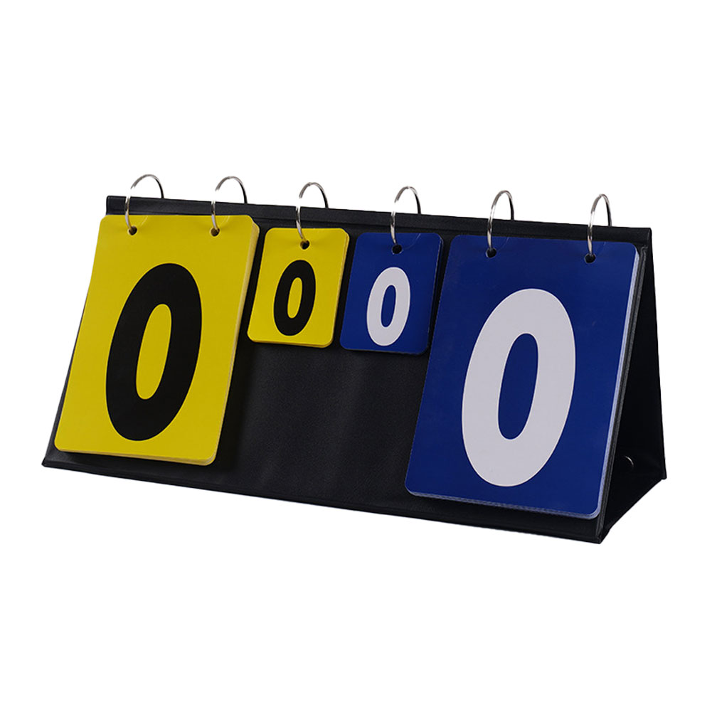 Black blue yellow Flip Scorebo - Table Tennis Scoreboard recension och pris