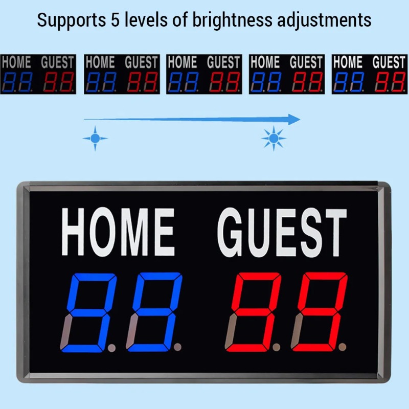 4-Digit LED Electronic Scorebo - Table Tennis Scoreboard recension och pris