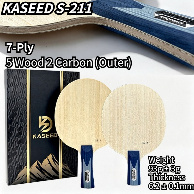 KASEED S211 King Power 7-Ply O - Table Tennis Is Played With A recension och pris