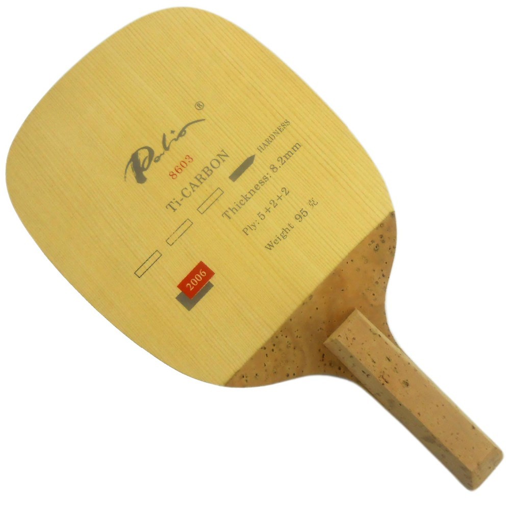 PALIO 8603 Carbon Titanium Tab - Table Tennis Forehand recension och pris