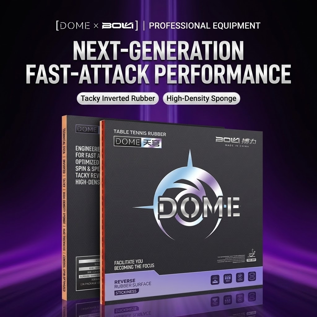 Boli Table Tennis Racket Rubbe - Table Tennis Forehand recension och pris